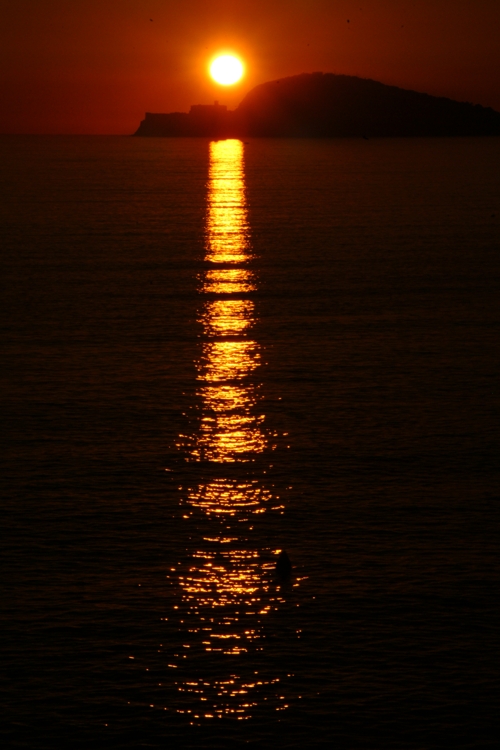 Tramonti sulla costa di Enea